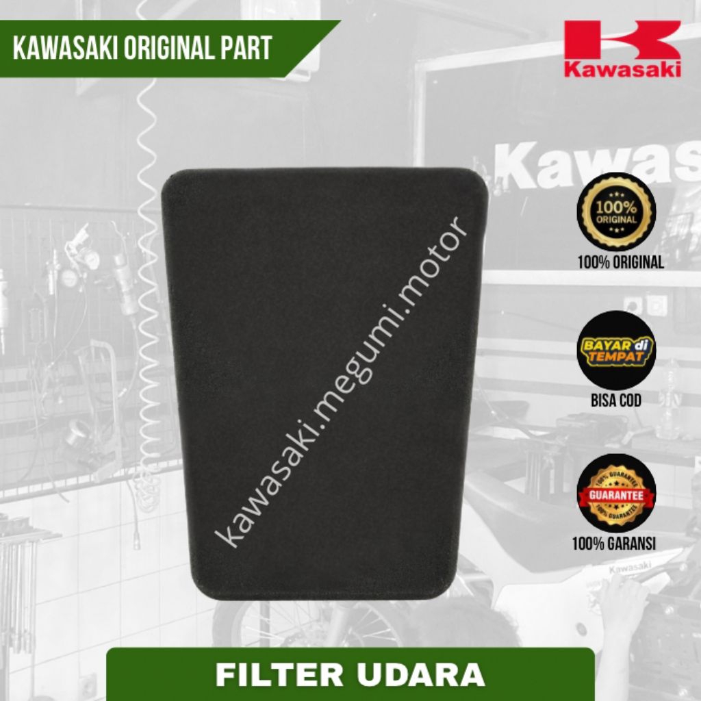 Filter Udara | Air Filter Ninja 250 RR/Mono/SL - Sparepart Original Kawasaki (11013-0739)