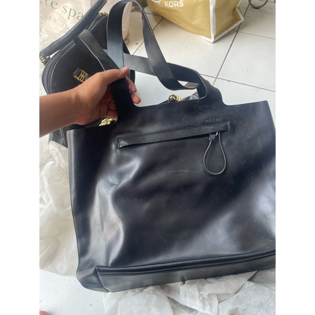 Prada Tote Bag Vintage Authentic