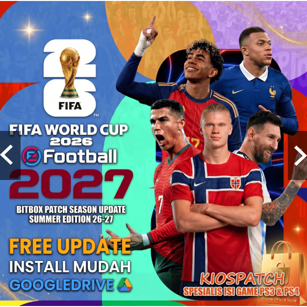 PS4 HEN - PES 2027 UPDATE SUMMER - Bitbox Patch PS4 Summer World Cup Edition