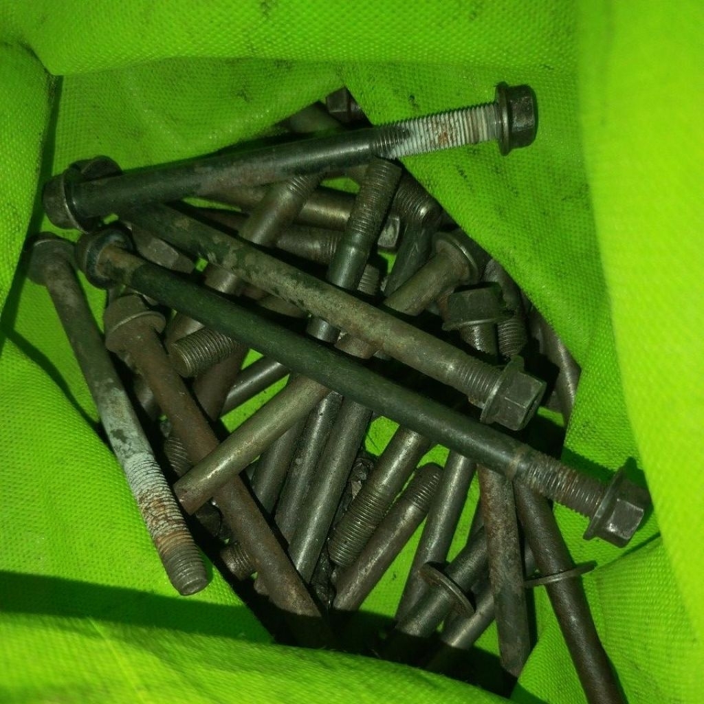 baut as mesin scorpio monting bawah mesin scorpio