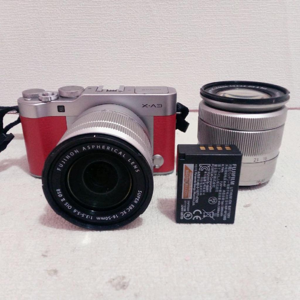Fujifilm x a3 lensa 16-50mm kamera mirrorless Camera second