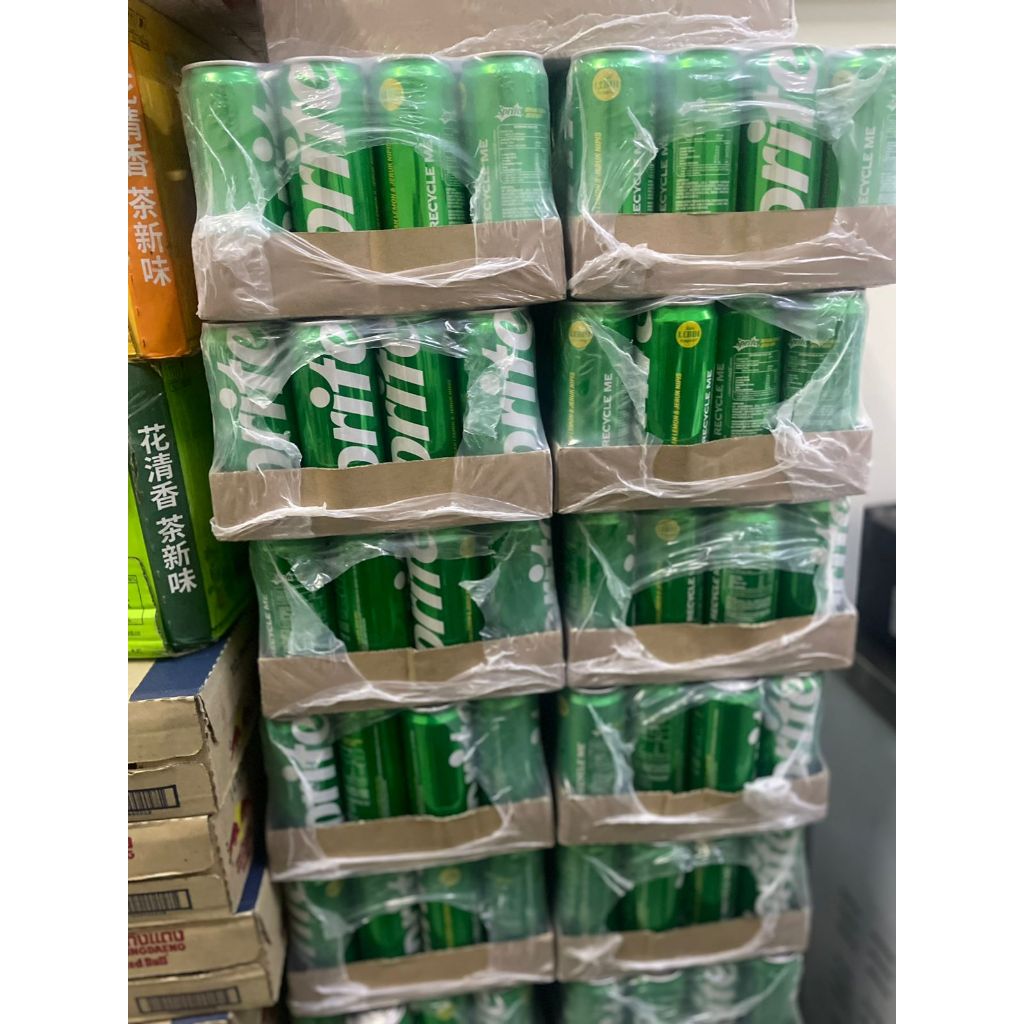 Sprite Kaleng 1 Dus Isi 24 Pcs / Sprite Kaleng Ukuran 330 ml