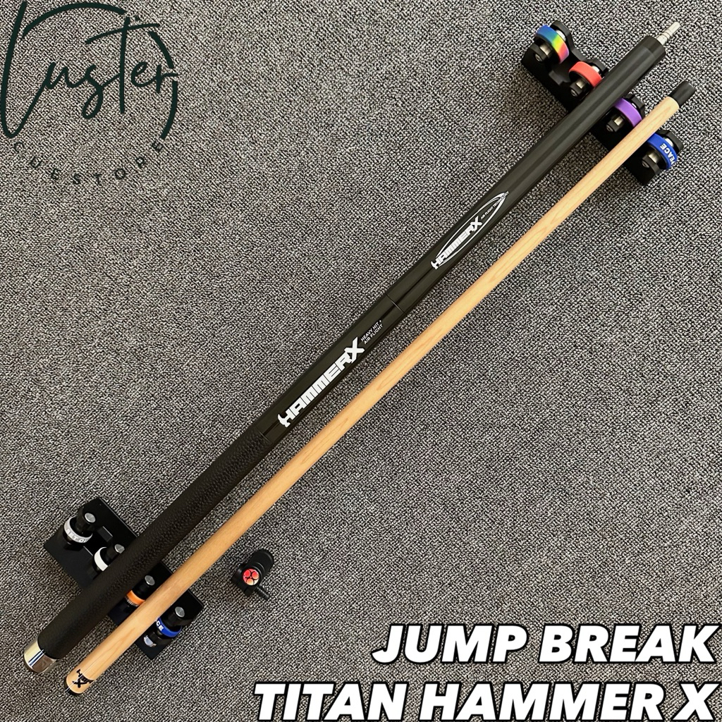 JUMP BREAK TITAN HAMMER X (SECOND) - STICK BILLIARD STIK BILLIARD CUE BILLIARD