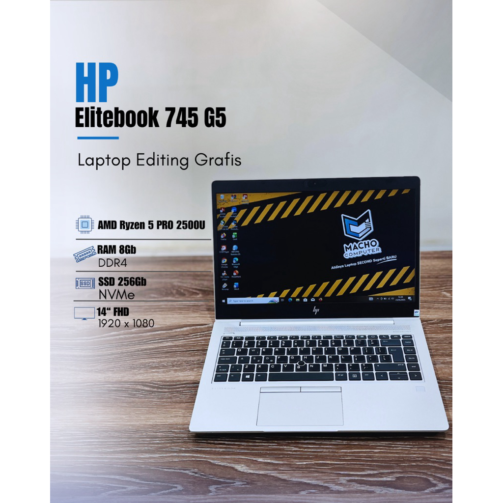 HP EliteBook 745 G5 Ryzen 5 PRO 2500U