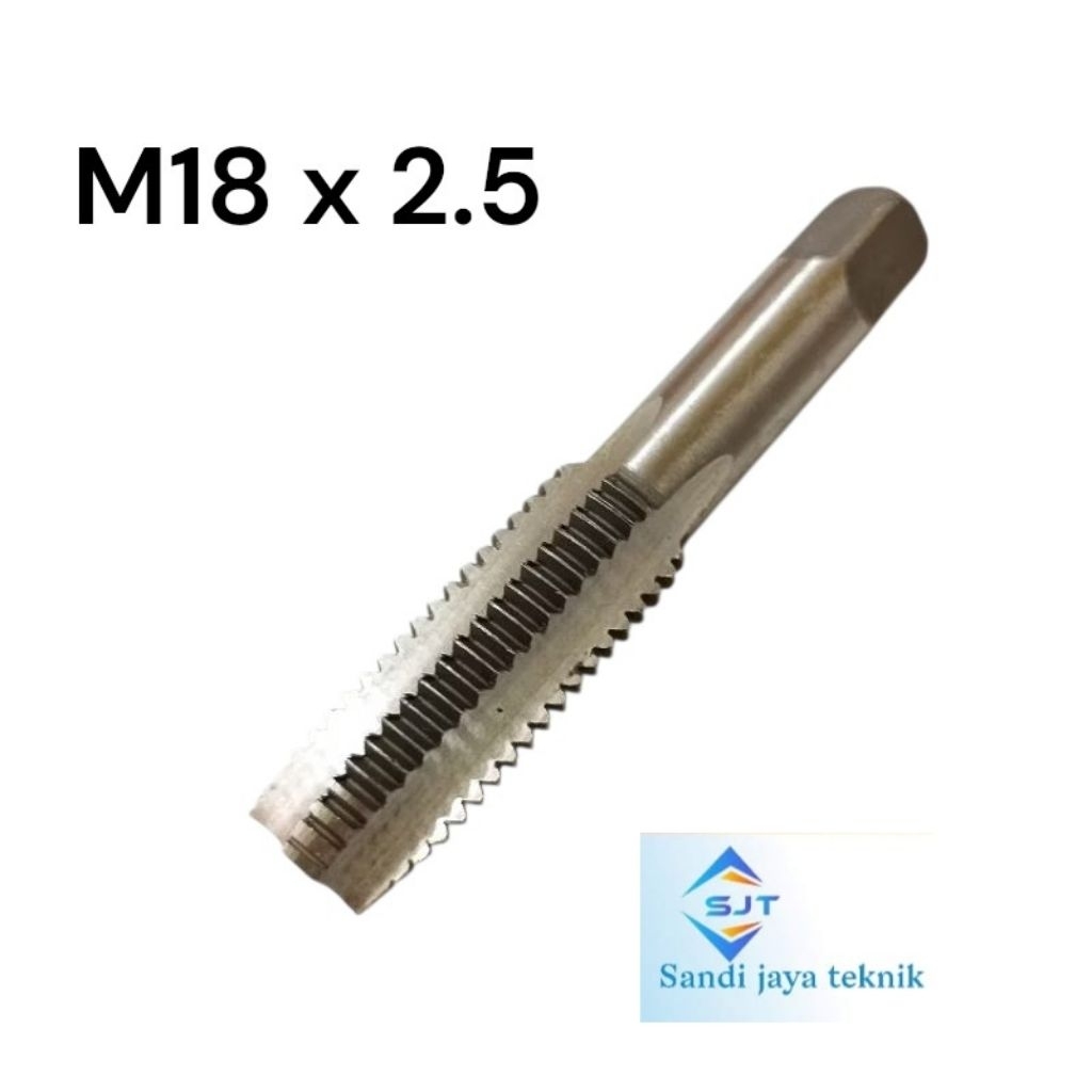 tap hand tap m18x2.5 tap drat kasar tap baut industri bukan tap recoil