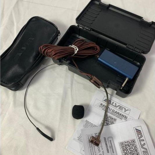 Mic Bando ALVEY ZB-370 Mic Bando + Kabel 7 M Transparan