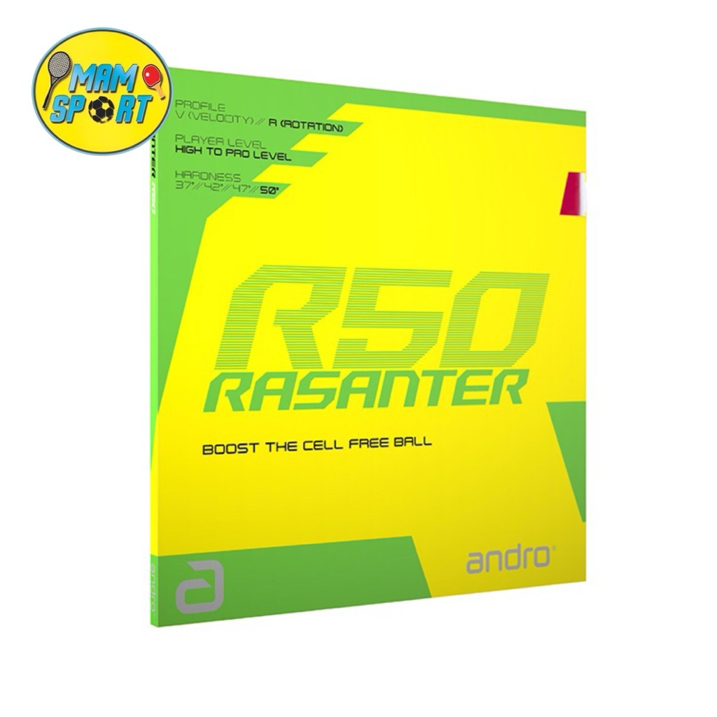 Karet Bet Pingpong Tenis Meja ANDRO RASANTER R50 Original