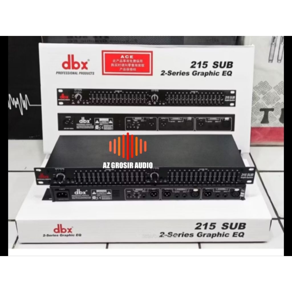 equalizer dbx 215 sub dbx 215sub