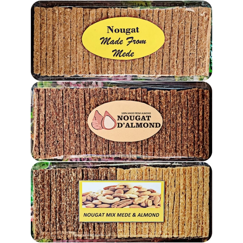 NOUGAT KACANG ALMOND MEDE berat/pack 225gr