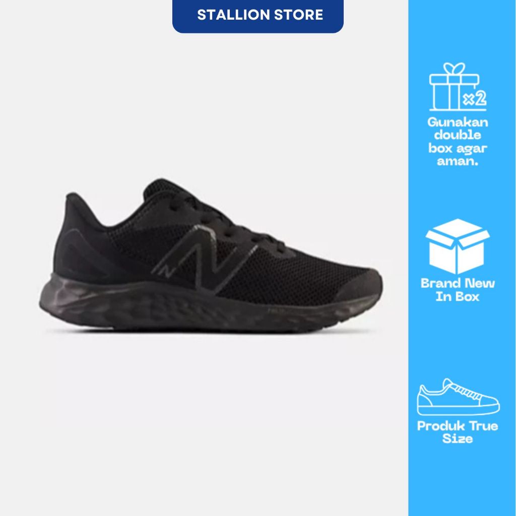Sepatu Lari / Sepatu Running / New Balance FRESHFOAM X ARISHI V4 - FULL BLACK