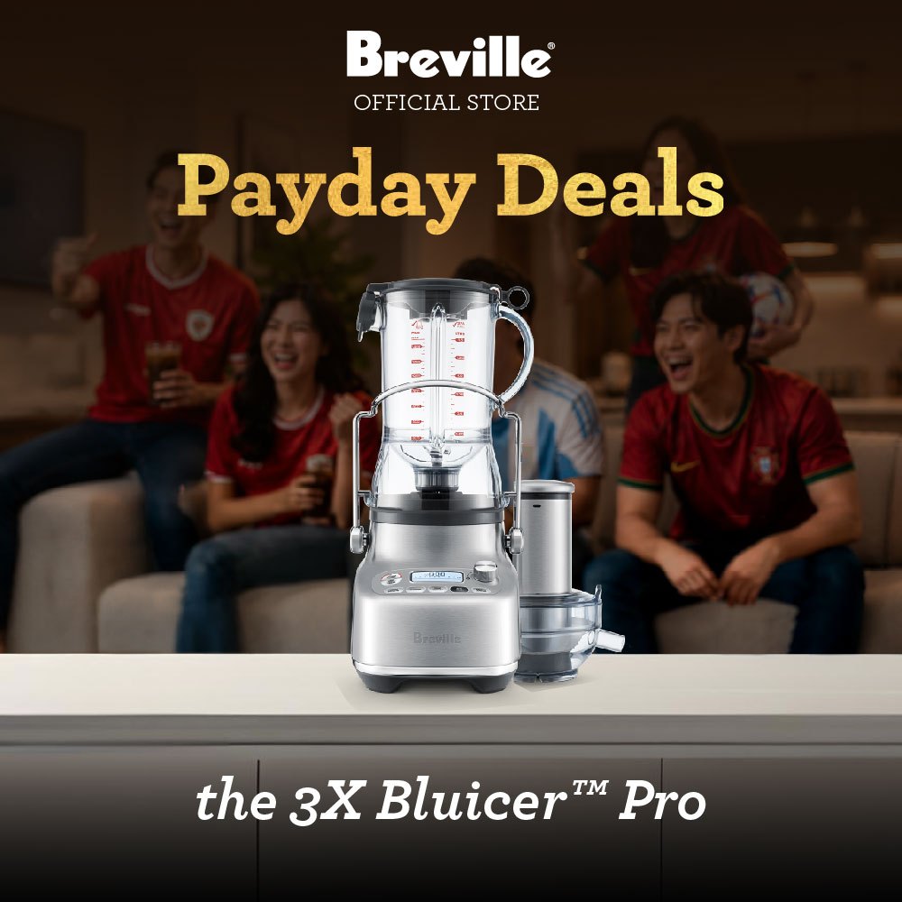 Breville the 3X Bluicer Pro - 2 in 1 Blender Juicer