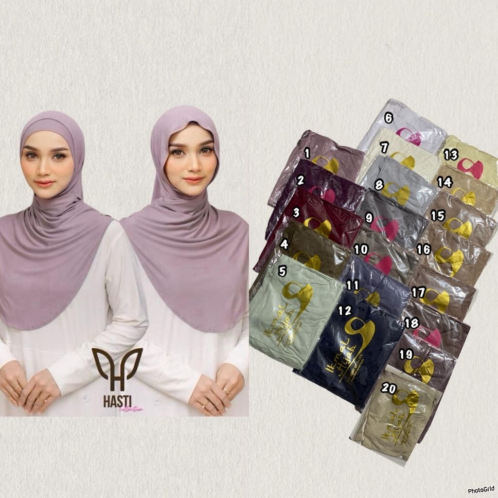 Jiso tencel ikmal/hijab Malay meleyot/hijam iner Malay/hijabviral