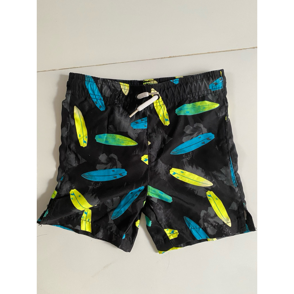 celana renang parasut nilon premium pendek pantai surfing anak preloved size lihat difoto