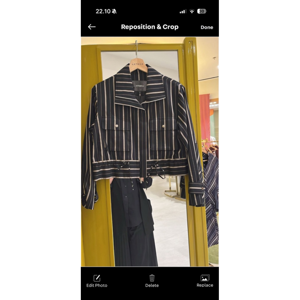 artkea stripes jacket