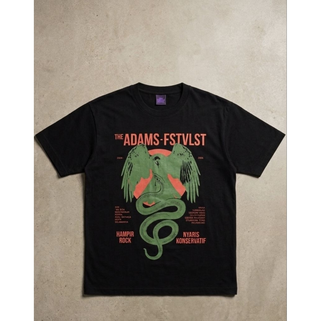 Kaos Merch The Adams × FSTVLST Vol.3