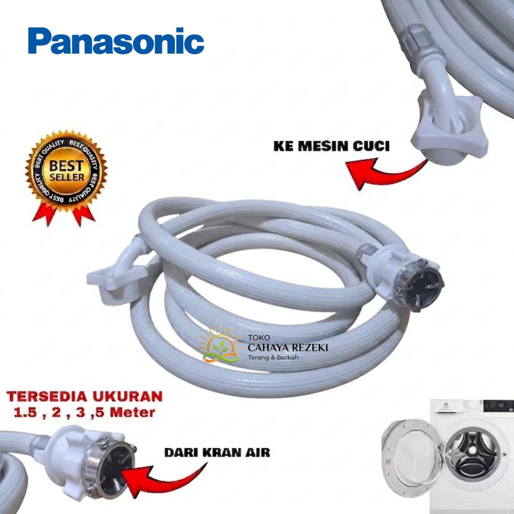 Selang inlet Mesin Cuci 1 Tabung PANASONIC / Selang Water Inlet Masuk Air Mesin Cuci PANASONIC