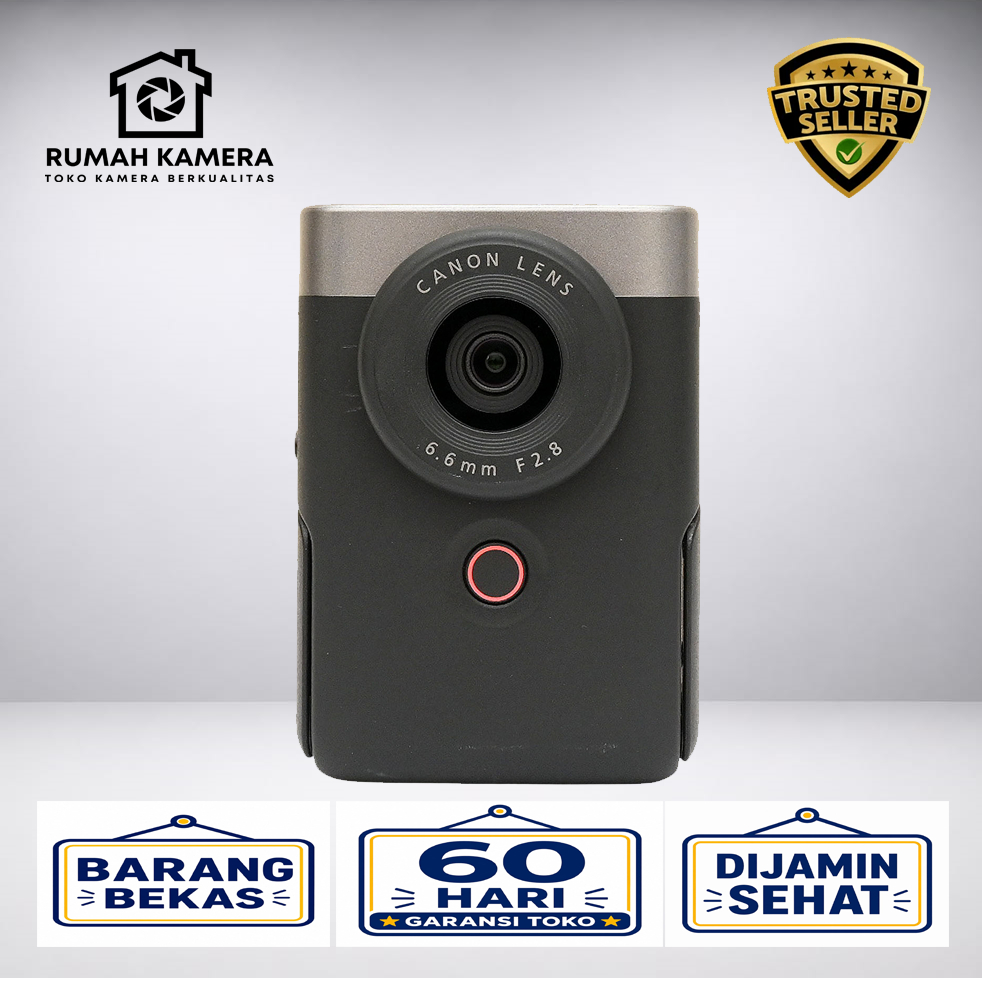 Kamera Canon Powershot V10 Kamera Saku Vlogger Camera Digital Vlog