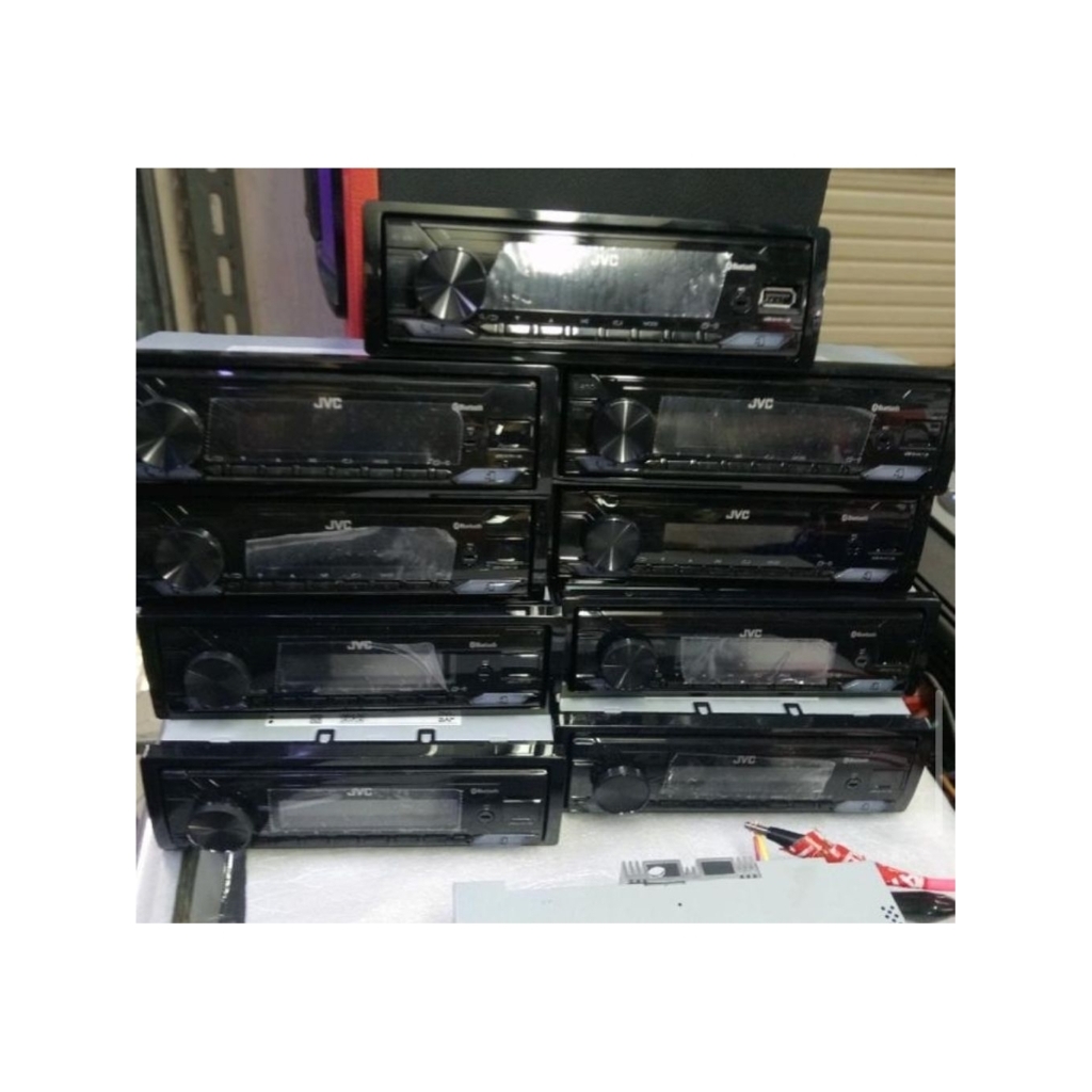 Singledin JVC Support Bluetooth, USB, AUX & Radio