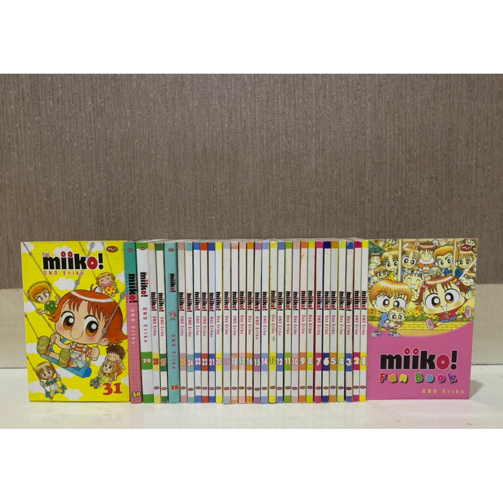 SET E - Komik Set Miiko 1-31 + Miiko Fanbook
