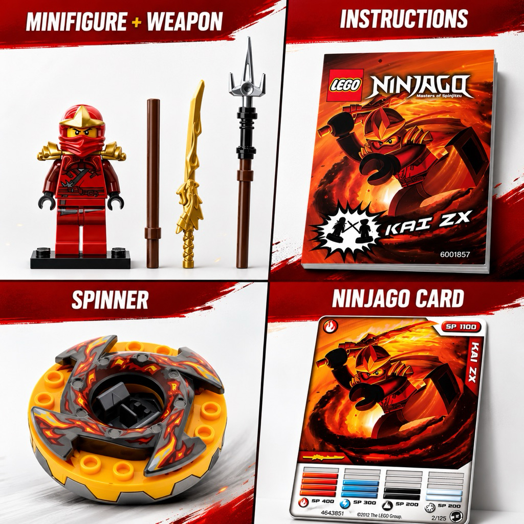 LEGO Ninjago Kai - Zx (9561)