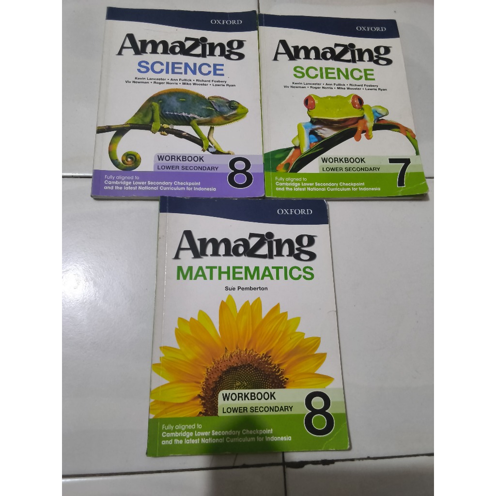 OXFORD AMAZING SCIENCE 7, 8,  MATHEMATICS 8 WORKBOOK