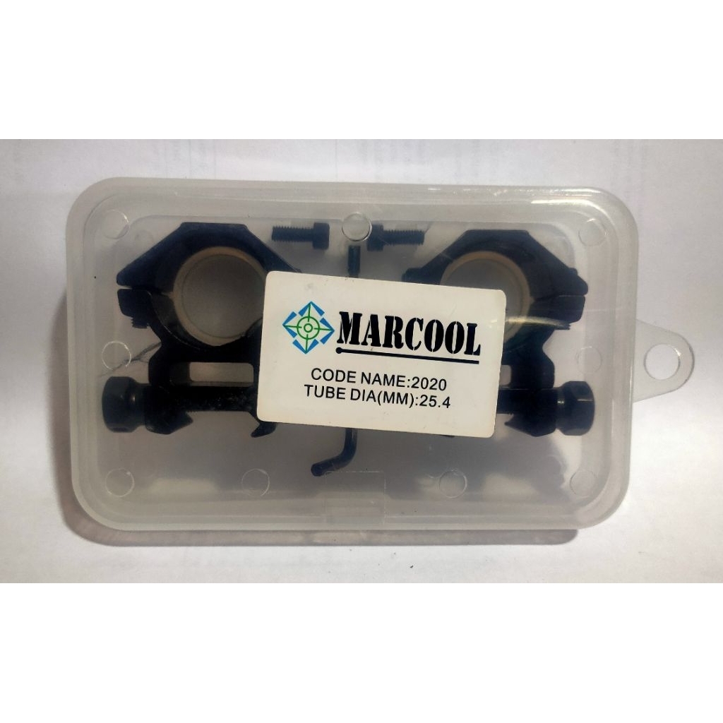 Mounting Scope  double baut Marcool rel lebar