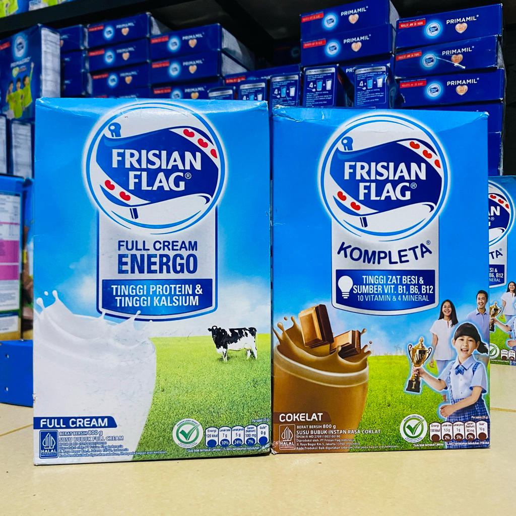 FRISIAN FLAG KOMPLETA COKLAT 800GR | FRISIAN FLAG FULLCREAM 800GR
