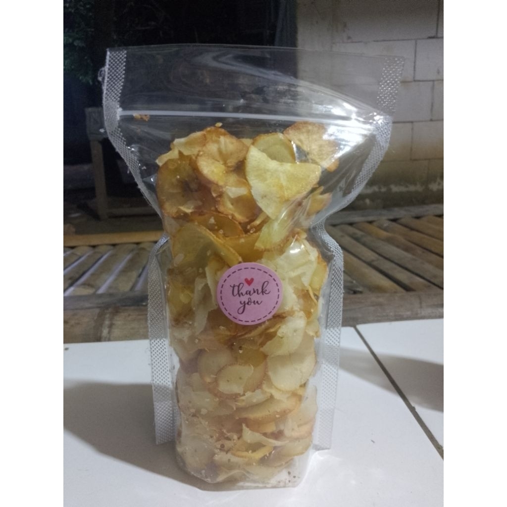 kiripik singkong cemilan renyah gurih 250gram