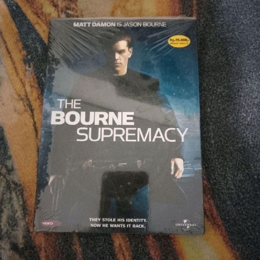VCD The Bourne Supremacy Matt Damon