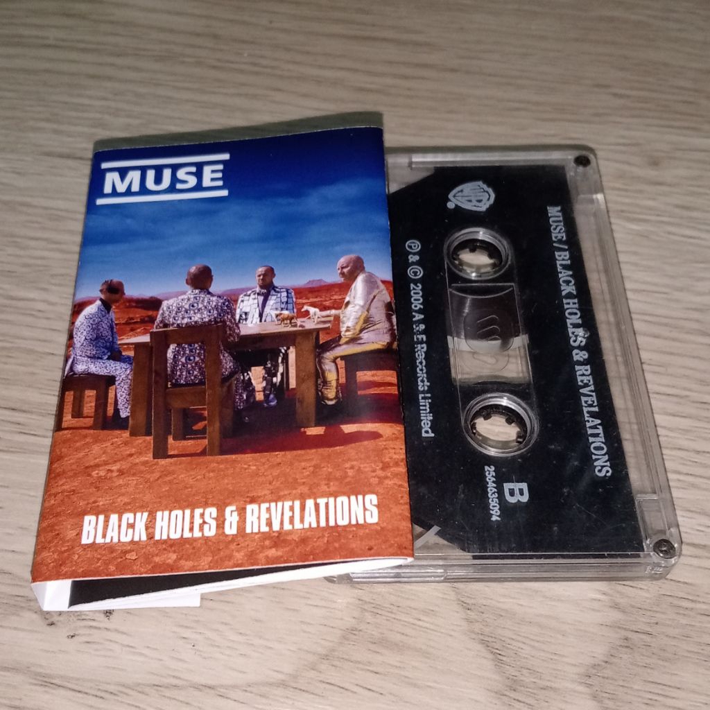 Kaset Muse - Black Holes and Revelation (COVER REPRO ISI ORI)