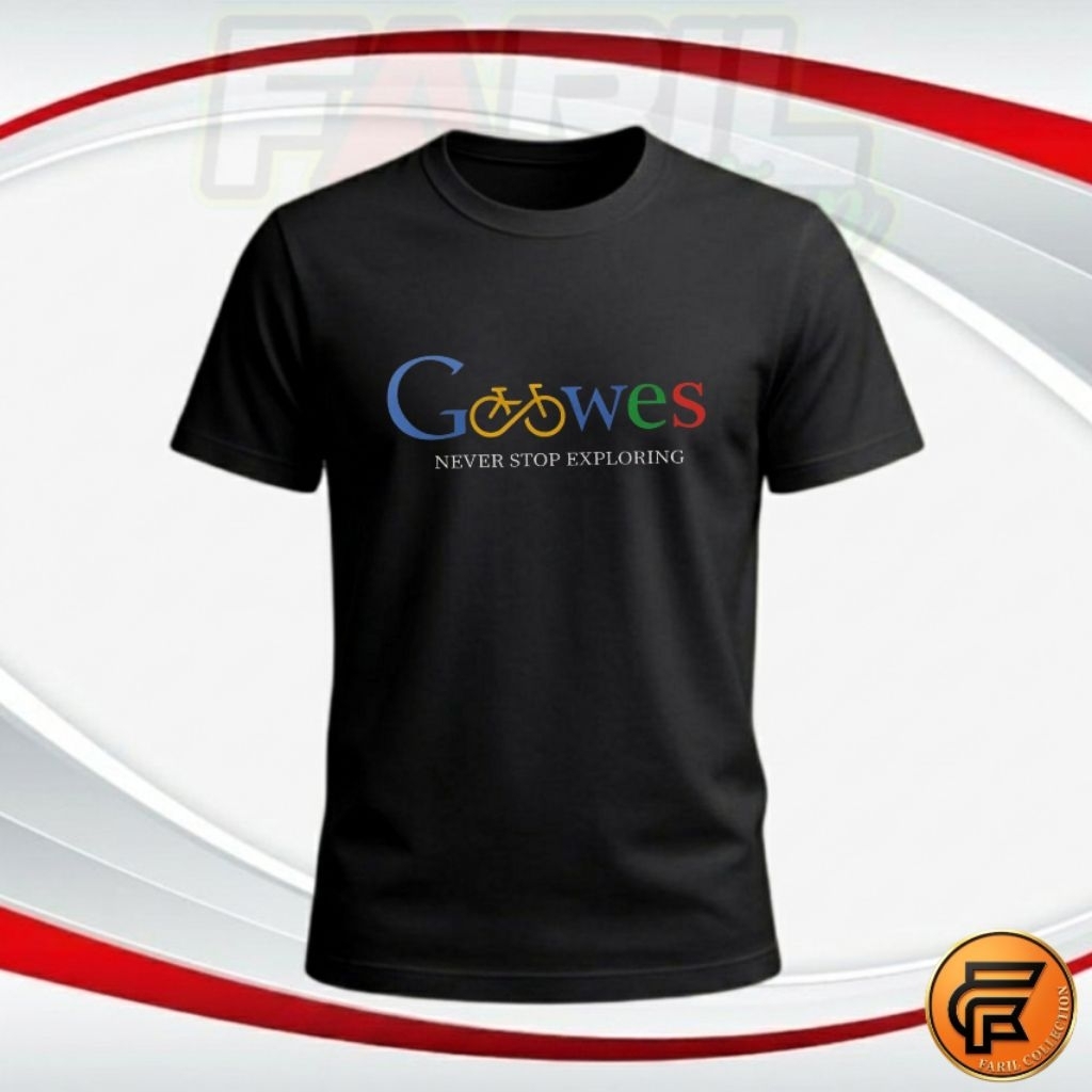 Kaos Anak Dan Dewasa Kaos GOWEST Cotton 30s Kaos Distro.Kaos Satuan Unisex Premium