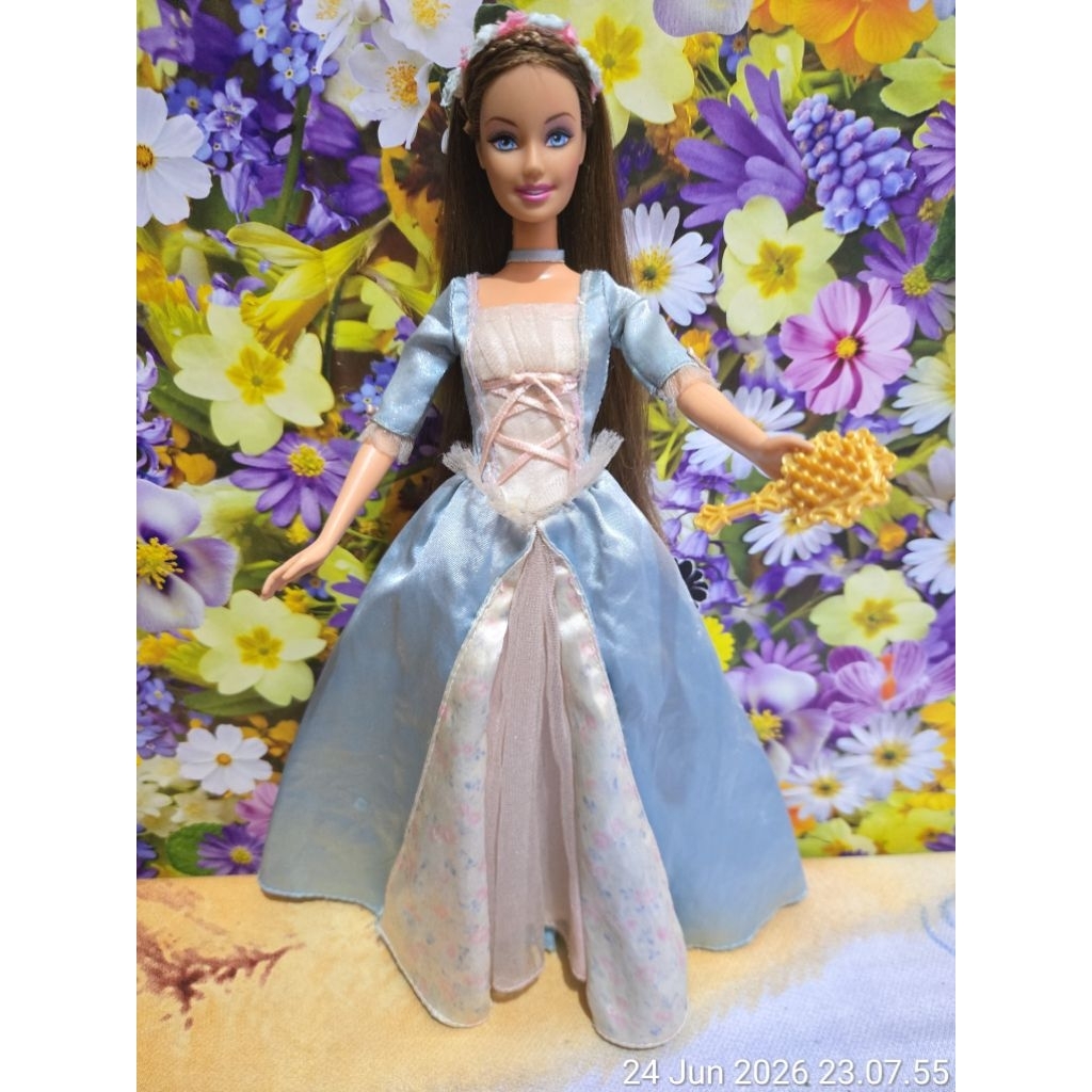 boneka barbie erika princess and the pauper doll mattel harga net