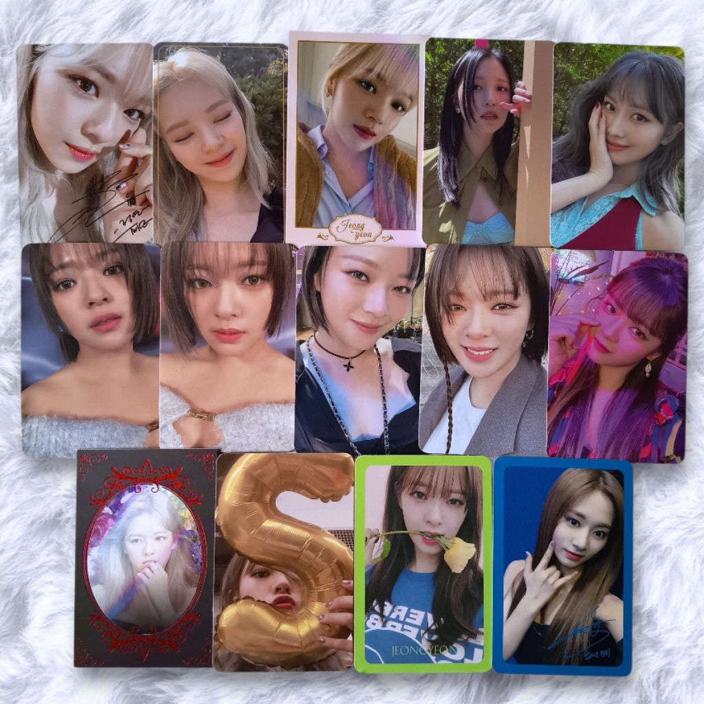 Photocard Twice Official PC Twice Official Nayeon Pop Im nayeon strategy pob withmuu nayeon jeongyeo
