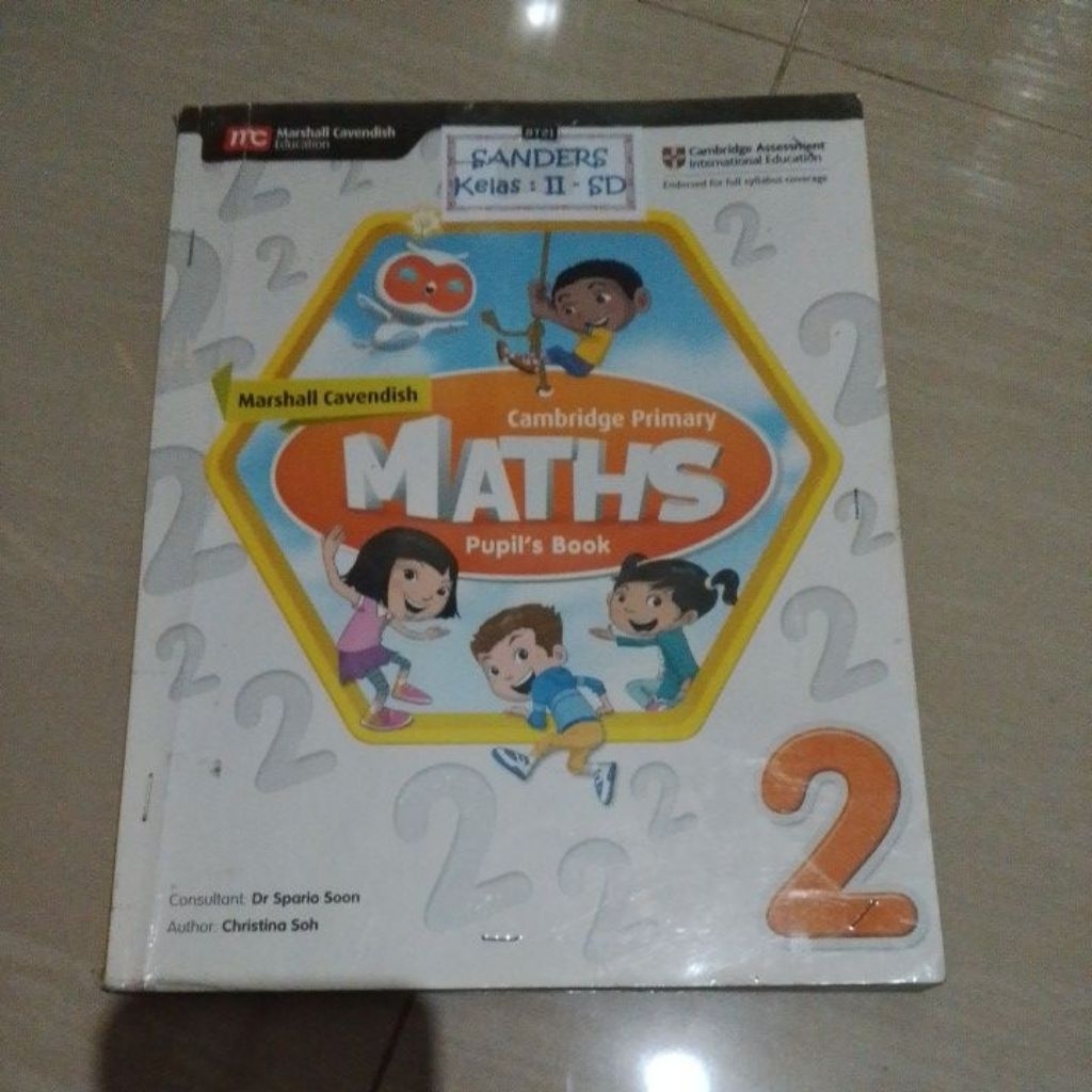 BUKU ORI BUKU MARSHALL CAVENDISH CAMBRIDGE PRIMARY MATHS PUPILS BOOK 2 PENERBIT MARSHALL CAVENDISH E