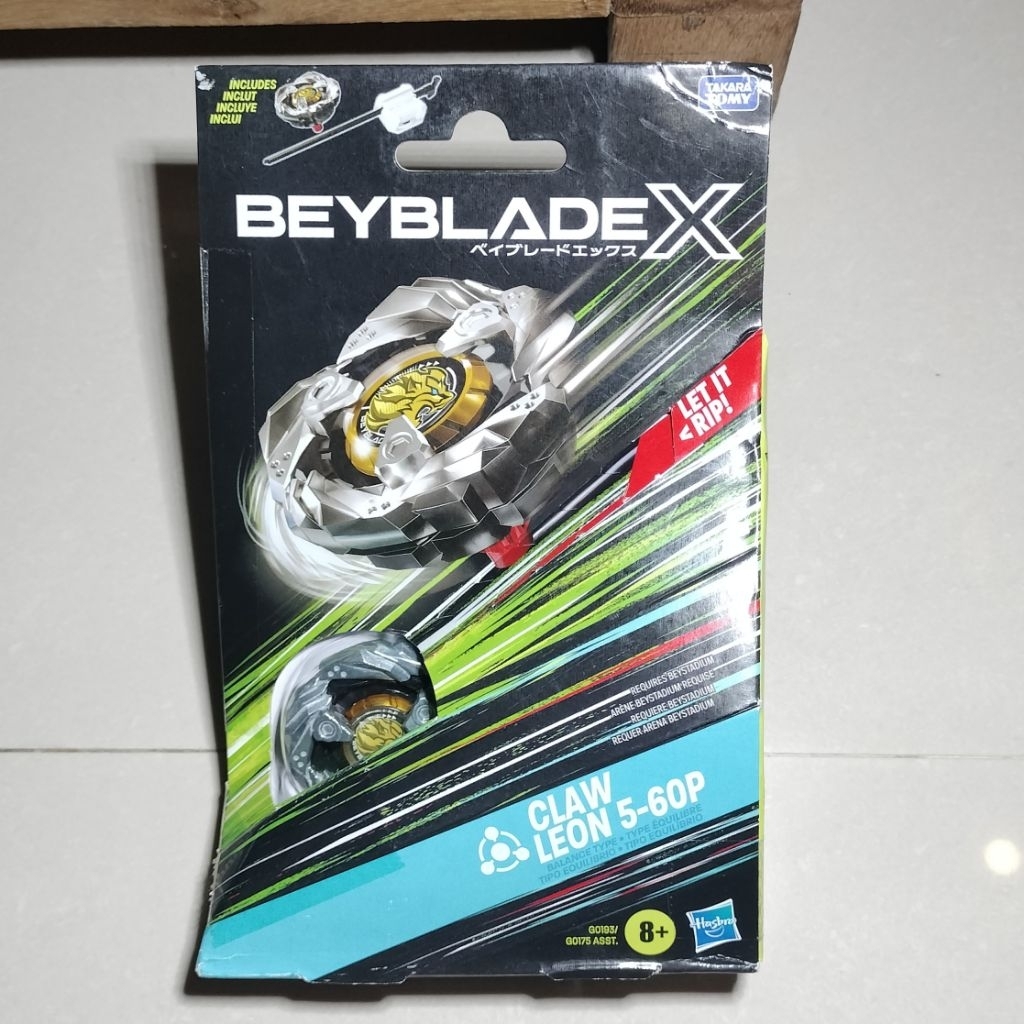 HASBRO CLAW LEON 5-60 POINT BEYBLADE X ORIGINAL