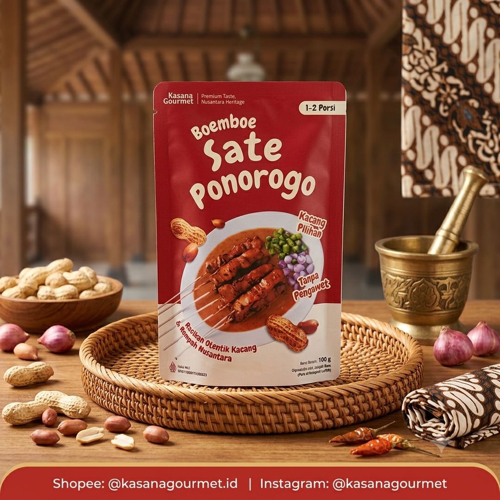Bumbu Sate Ponorogo Premium - Kasana Gourmet