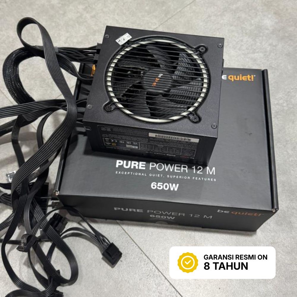 PSU bequiet Pure Power 12M 650W - Fully Modular 80+ Gold SECOND