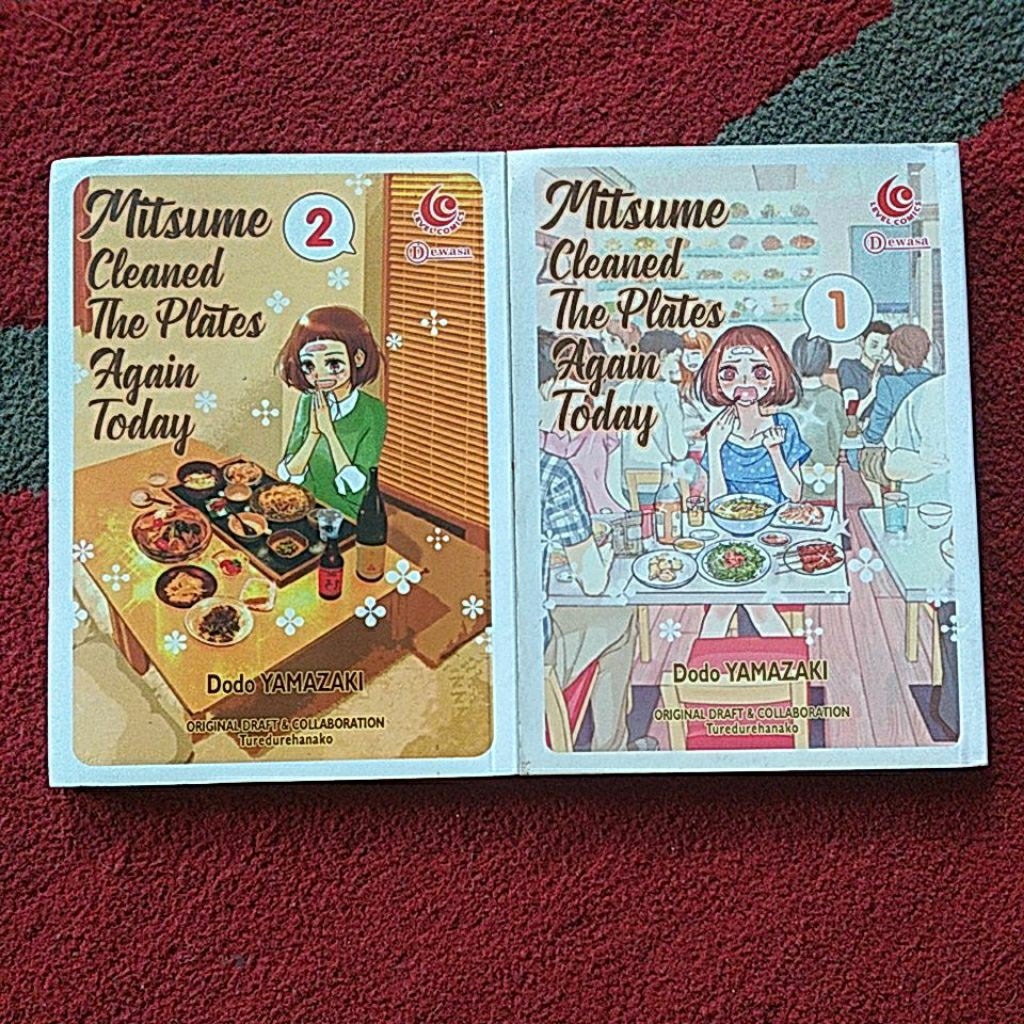 Komik Mitsume cleaned the plates again today by Dodo yamazaki