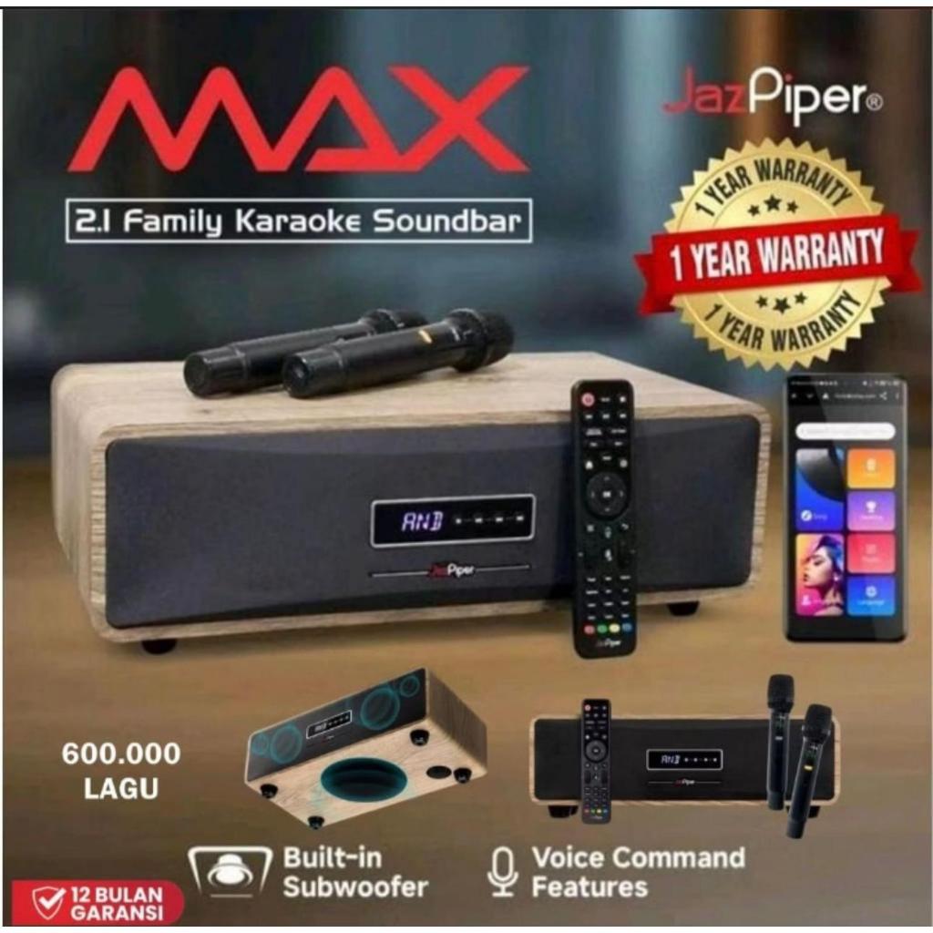 JazPiper MAX Family Karaoke Soundbar - Home karaoke
