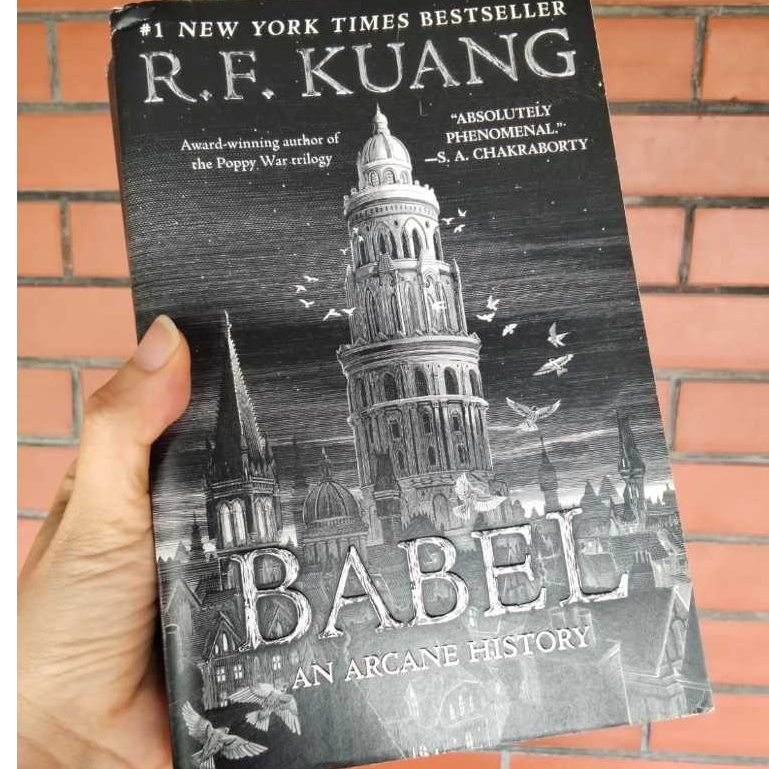 RF Kuang Babel Buku Novel Fantasy Bahasa Inggris Preloved