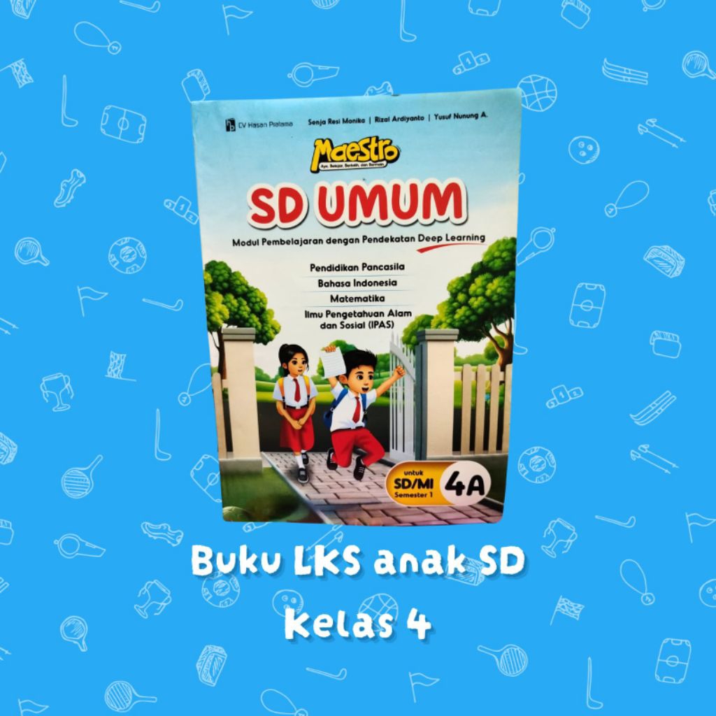 Buku LKS Terpadu Maestro Kelas 4A