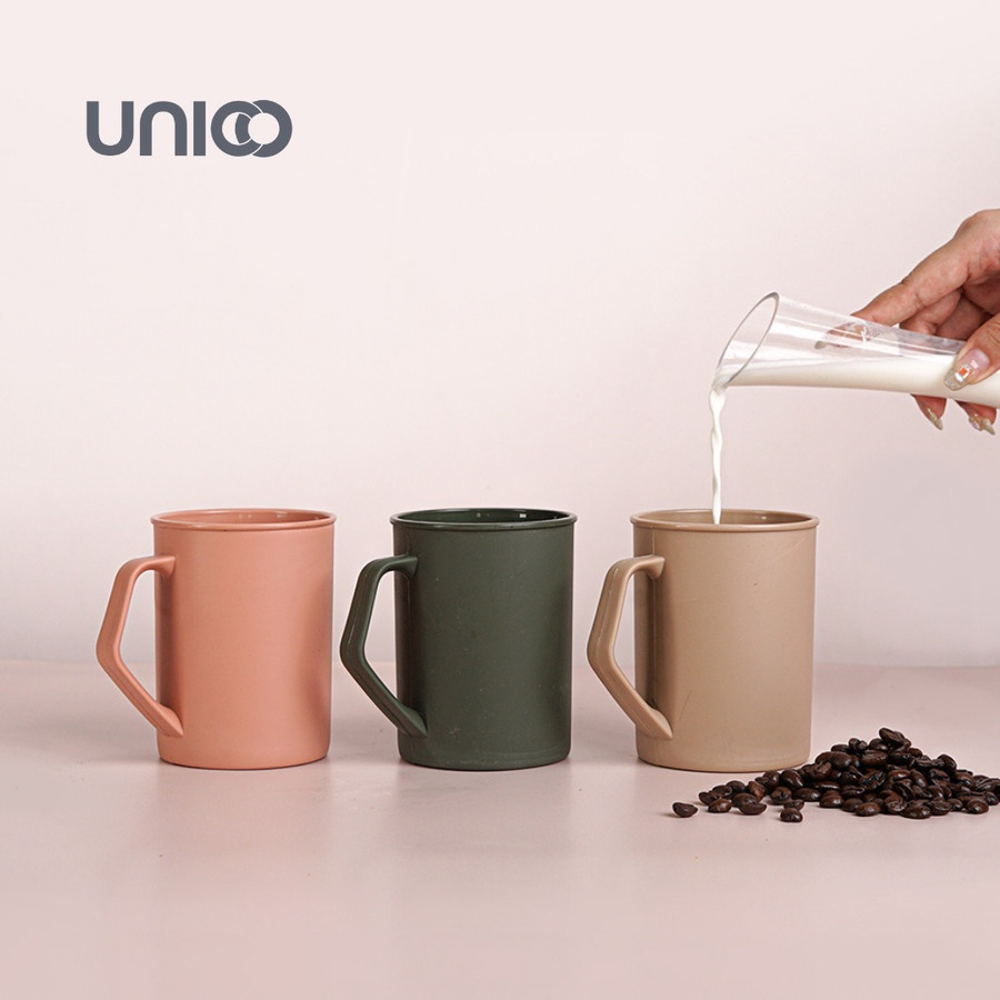 Oslo Mug Gelas Kopi Teh Tahan Panas Dingin Pegangan Warna Pastel - Oslo Mug
