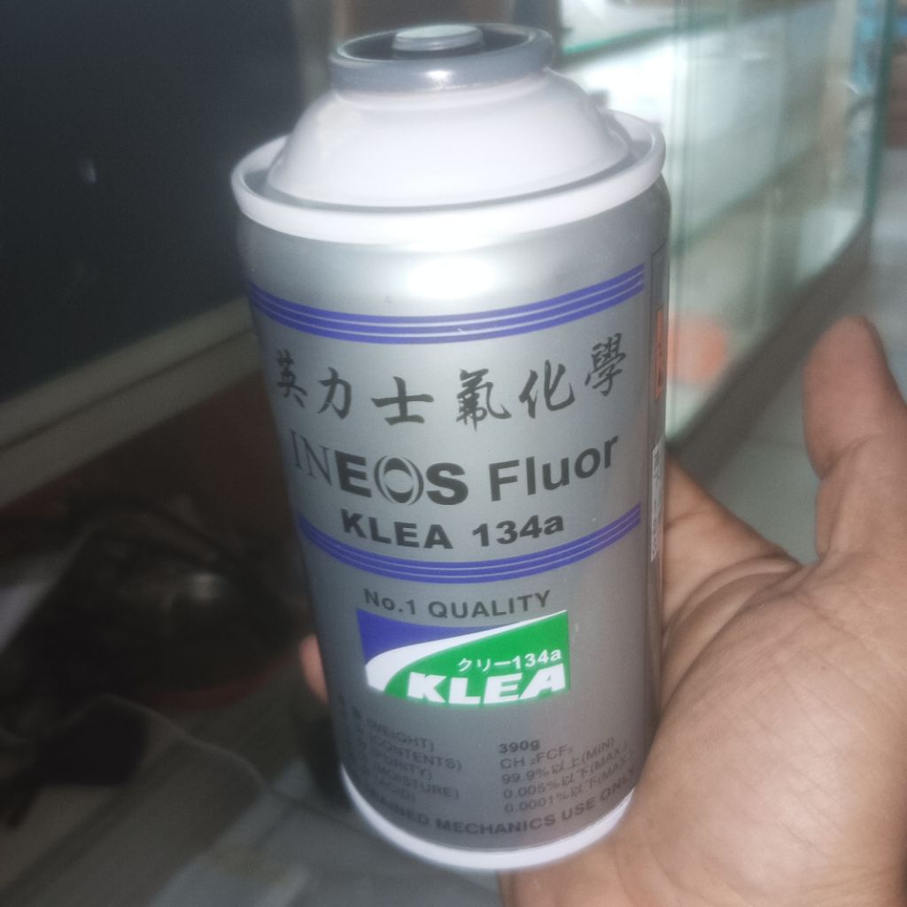 FREON R134A INEOS KLEA ORIGINAL 100% 390 GRAM