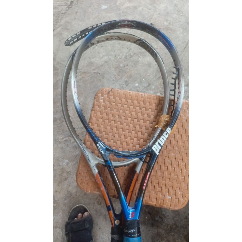 servis raket tenis harga 2 raket
