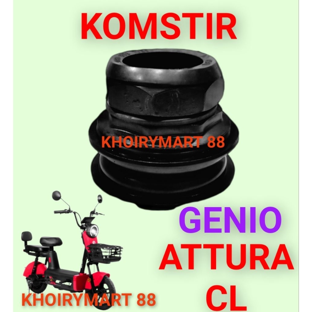 komstir genio attura cl kones headset komfork sepeda listrik genio attura cl