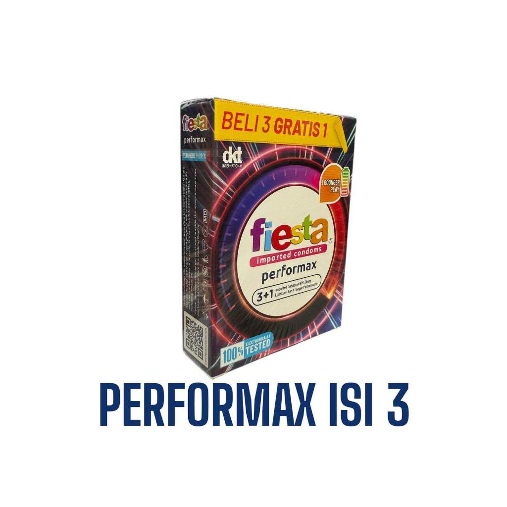 Kondom Fiesta Performax Varian Baru Tahan Lama