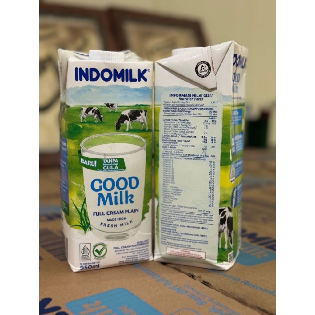 INDOMILK UHT 950ML