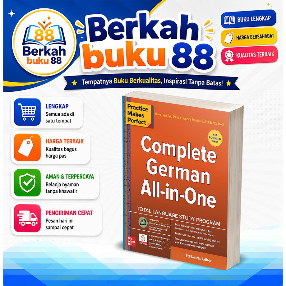 BUKU Practice Makes Perfect: Complete German All-in-One (German Edition)