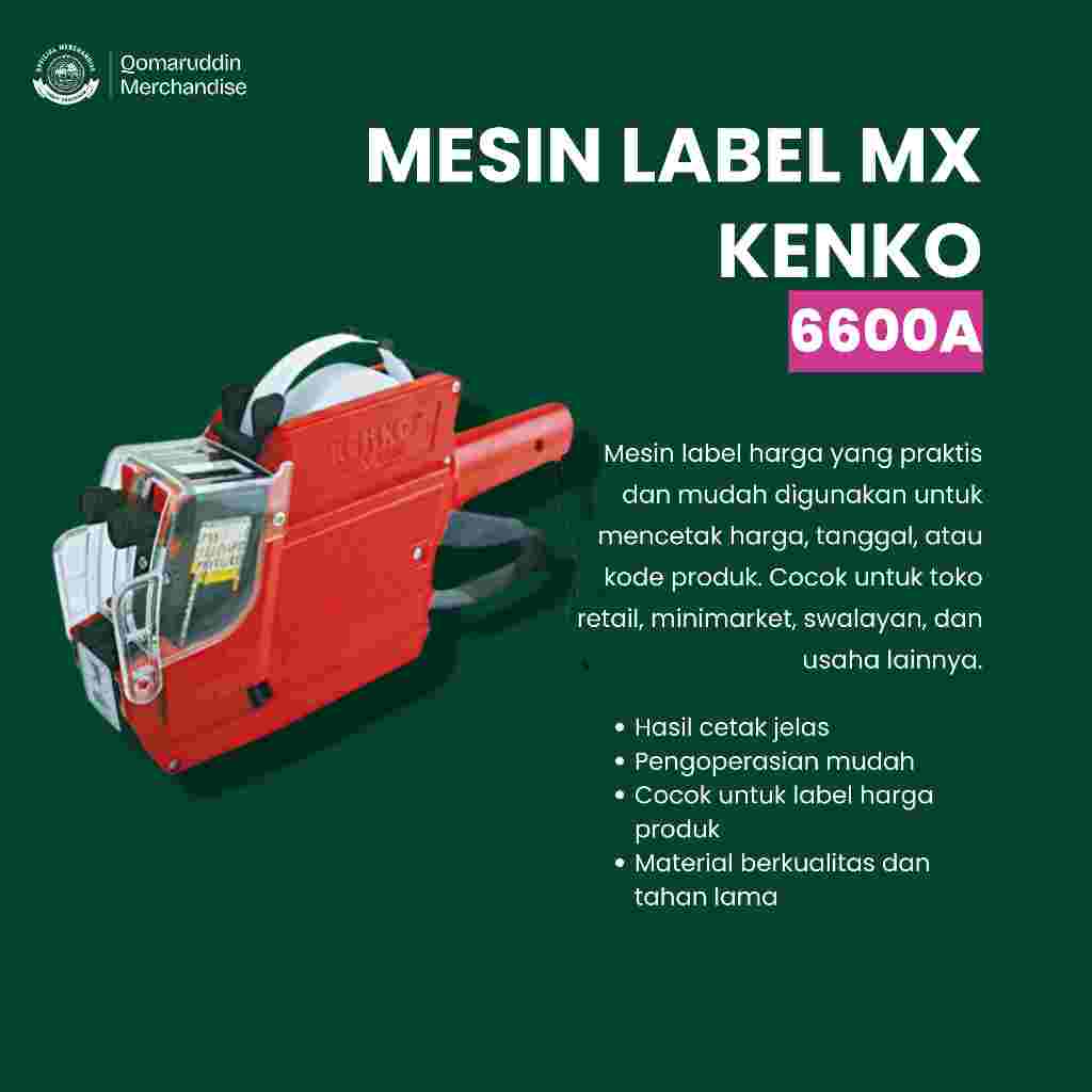 MESIN LABEL MX 6600A KENKO