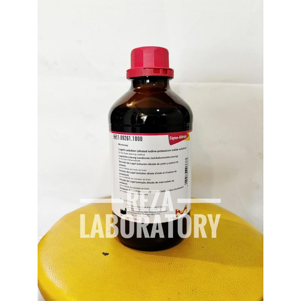 Lugol's solution (diluted iodine-potassium iodide solution) / SIGMA ALDRICH / LARUTAN LUGOL MERCK 10
